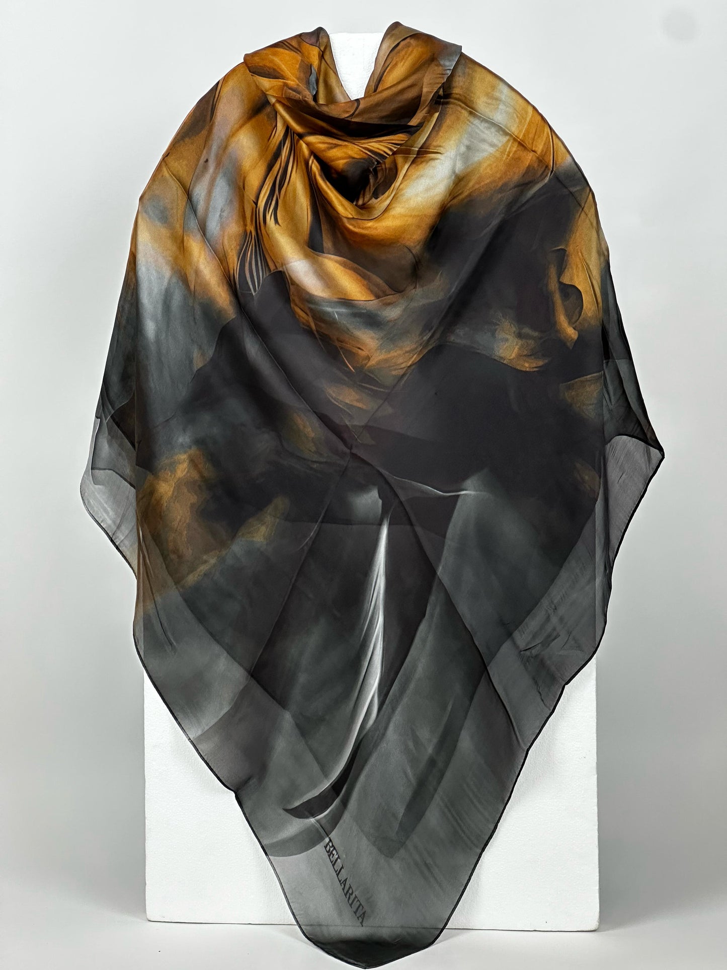 Breathe - golden silver